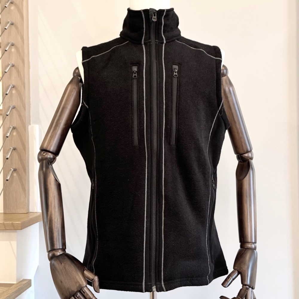 Kuhl Men's Interceptr Fleece Vest, Large, Black Raven